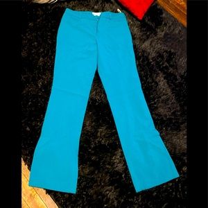 Calvin Klein Turquoise Blue Pants